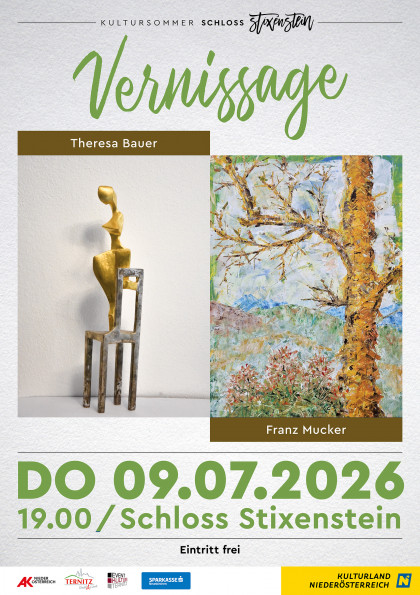 Datei:Vernissage- Theresa Bauer & Franz Mucker Kultursommer Schloss Stixenstein 2026.jpg